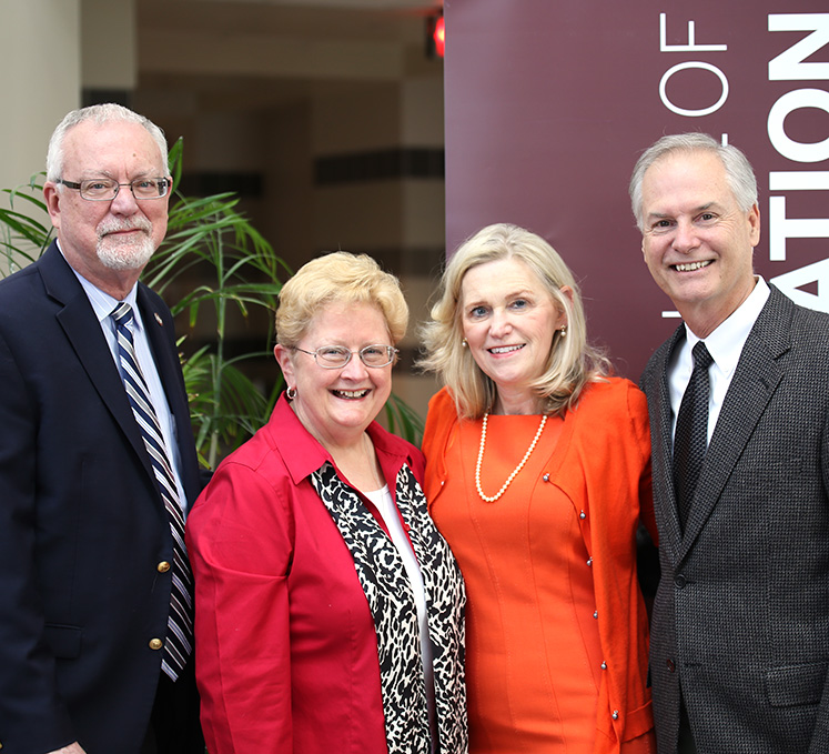 Gary Crow, Judy Crow, Marcia Campbell, and Jack Cummings