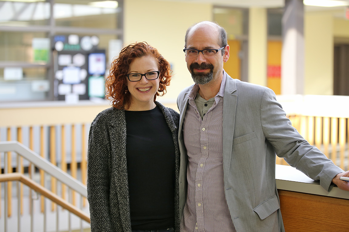 Leslie Rowland and Gus Weltsek