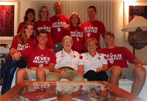 Bob Shaffer with his family