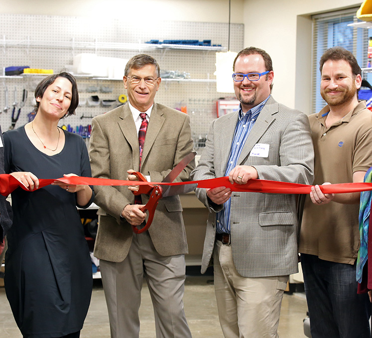 The ribbon is cut at the MILL