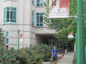 Wright Education Building in Bloomington