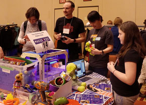 Participants during the Make-to-Learn Symposium in Chicago