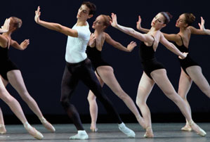 Performers in the IU Ballet program (Courtesy Indiana University)